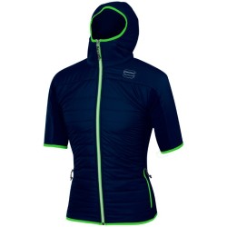 Oppvarming jakke Sportful Rythmo Puffy Evolution svart iris